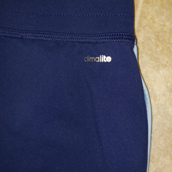 Adidas Climalite Shorts Women's Size Medium Blue - Picture 5 of 8